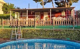 Casita con piscina cerca de Chinchón, Aranjuez y Parque Warner